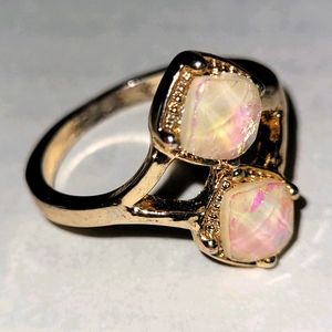 Rose gold ring